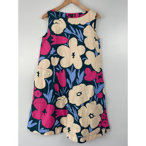 Uniqlo x Marimekko Floral A-Line Sleeveless Dress Women's Small